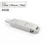 IDISKK допълнителна flash памет Lightning / USB 2.0 за iPhone / iPad / MacBook -64 GB
