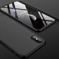 GKK кейс с 360-градусова защита против удари за iPhone XS Max - черен