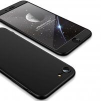 GKK кейс с 360-градусова защита против удари за iPhone 8 - черен