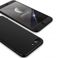 GKK кейс с 360-градусова защита против удари за iPhone 7 Plus / 8 Plus - черен