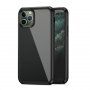 Ipaky защитен кейс от мека пластмаса и закалено стъкло за iPhone 11 Pro Max - черен