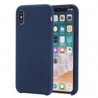 Кейс с оригинален дизайн за iPhone XS - син