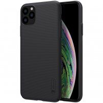 Nillkin матов кейс с грапава повърхност за iPhone 11 Pro Max - черен