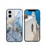 NXE кейс със стъклена задна страна за iPhone 11 - златен пясък