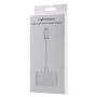 Адаптер от lightning конектор с два 3,5 mm jack конектори и lightning конектор за Apple iPhone / 8 / 8 Plus / 7 / 7 Plus