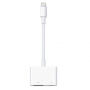 Адаптер от Lightning конектор с HDMI и Lightning female за iPhone / iPad - бяло