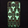 IMD светещ в тъмното гръб за iPhone XS / iPhone X - череп