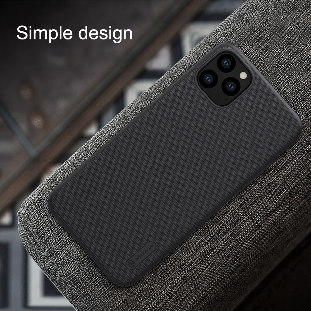 Nillkin матов кейс с грапава повърхност за iPhone 11 Pro Max - син