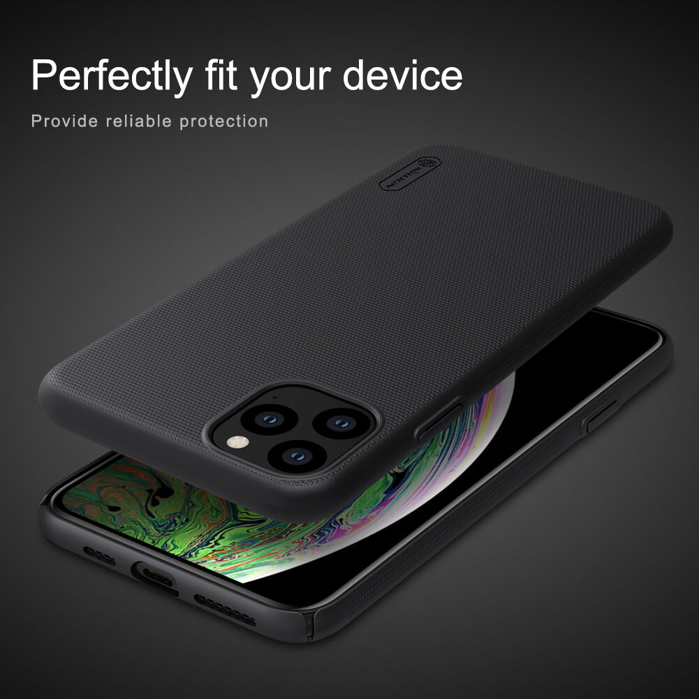 Nillkin матов кейс с грапава повърхност за iPhone 11 Pro Max - син