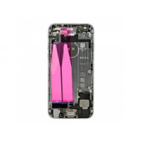 Напълно оборудван резервен заден кейс за Apple iPhone 6 - сребърен