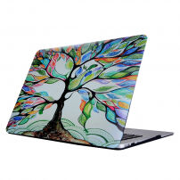 Защитен кейс за MacBook Pro 13" (модел A1706, A1708, A1989) – нарисувано дърво
