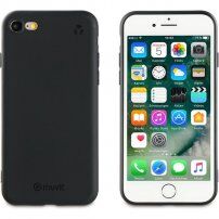 Muvit For Change Recycletek рециклиран кейс за iPhone 6 / 6S / 7 / 8 / SE (2020/2022) - черен