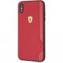 Ferrari On Track кейс за iPhone XS Max - червен