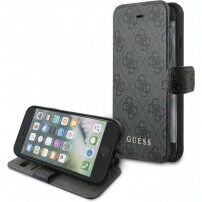 Guess 4G Флип калъф за iPhone 7 / 8 / SE (2020/2022) - сиво