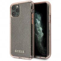 Guess Glitter кейс за iPhone 11 Pro Max - розов