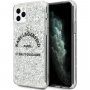 Karl Lagerfeld St. Guillaume Glitter кейс за iPhone 11 Pro Max - сребърен