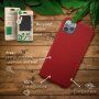 Forcell BIO Zero Waste екологичен кейс за iPhone 7 / 8 / SE (2020/2022) - черен