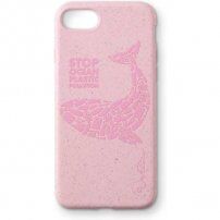 Wilma Matte Whale Eco екологично разградим кейс за iPhone 6 / 7 / 8 / SE (2020/2022) - розов