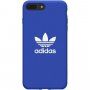 Adidas оригинален кейс с текстилно покритие за iPhone 6 / 6S / 7 / 8 / SE (2020/2022) - син