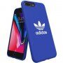 Adidas оригинален кейс с текстилно покритие за iPhone 6 / 6S / 7 / 8 / SE (2020/2022) - син
