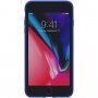 Adidas оригинален кейс с текстилно покритие за iPhone 6 / 6S / 7 / 8 / SE (2020/2022) - син