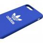 Adidas оригинален кейс с текстилно покритие за iPhone 6 / 6S / 7 / 8 / SE (2020/2022) - син