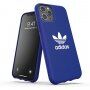 Adidas оригинален кейс с текстилно покритие за iPhone 11 Pro - син
