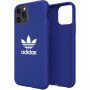 Adidas оригинален кейс с текстилно покритие за iPhone 11 Pro - син