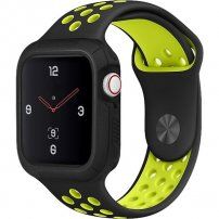 Uniq Proteger устойчив калъф за Apple Watch 44mm - матово черен
