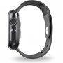 Uniq Garde Hybrid калъф със защита на екрана за Apple Watch 44mm - цвят дим