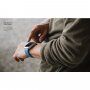 Uniq Garde Hybrid калъф със защита на екрана за Apple Watch 44mm - цвят дим