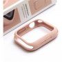 Uniq Lino silikonové калъф за Apple Watch 40mm - светлорозово