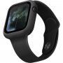 Uniq Lino silikonové калъф за Apple Watch 44mm - черно