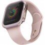 Uniq Valencia метален калъф за Apple Watch 44mm - светлорозово
