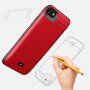 Кейс с външна батерия за iPhone 6 / 6S / 7 / 8 / SE (2020/2022) - 5 000 mAh - червен