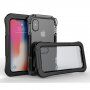 Водоустойчив и много издръжлив калъф за iPhone X / XS - черно