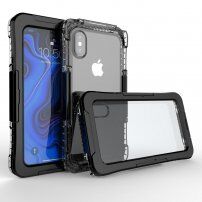 Водоустойчив и много издръжлив калъф за iPhone XS Max - черно