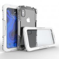 Водоустойчив и много издръжлив калъф за iPhone XS Max - бяло
