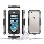 Много издръжлив и водоустойчив калъф за iPhone 5 / 5S / SE (2016) - черно