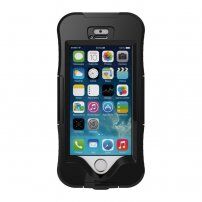 Много издръжлив и водоустойчив калъф за iPhone 5 / 5S / SE (2016) - черно