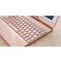 Въртящ се калъф с клавиатура за iPad 9,7" (2017/2018) / Pro 9,7" / Air 1 / 2 - сребърен
