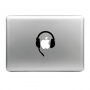 Hat-Prince-декоративен стикер за MacBook-слушалки