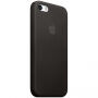 Оригинален кожен кейс за Apple iPhone 5S/SE (2016) - черен