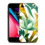 NXE защитен кейс със задна страна от закалено стъкло за iPhone 7 / 8 / SE (2020/2022) - зелени растения