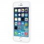 Mercury Goospery матиран кейс от мека пластмаса за iPhone 5 / 5S / SE (2016) - бял