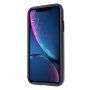 Кейс с полирана текстура за iPhone XR - сив