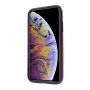 Кейс с полирана текстура за iPhone XR - червен