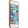 Оригинален кожен кейс за Apple iPhone 6S Plus - кафяво като седло