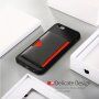 Dux Ducis кейс със слот за кредитна карта за iPhone 6 / 6S - черен