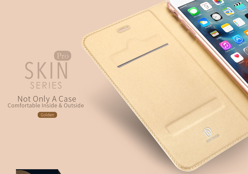 DUX DUCIS флип калъф за iPhone 6 Plus / 6S Plus - тъмносиво